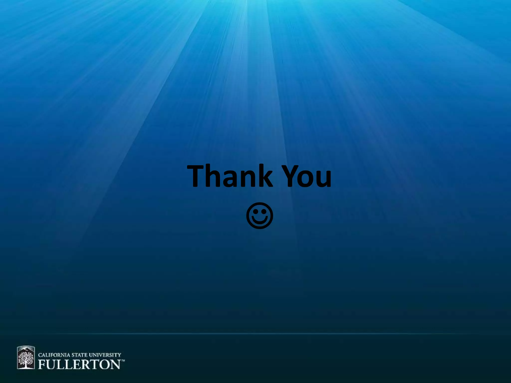 Thank You

 