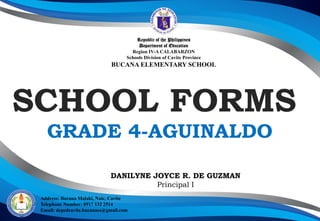 Sf3 Sample Cover _ School Forms, SF1, SF2, SF3.pptx