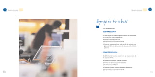 Memòria d’activitats   2007                                                            Memòria d’activitats   2007


                                   Equip de treball
                                      A 31 de desembre 2007


                                      JUNTA RECTORA

                                      La Junta Rectora és l’òrgan de govern superior del Centre Bale-
                                      ars Europa (CBE), i està integrada per:

                                      a) President o presidenta del CBE

                                      b) Vicepresident o vicepresidenta del CBE

                                      c) Vocals: un representant per cada una de les entitats inte-
                                        grants del CBE i un representant de cada una de les entitats
                                        adherides.



                                      COMITÈ EXECUTIU

                                      Al 2007 el Comitè Executiu estava format per representants de
                                      les següents entitats:

                                      a) Conselleria d’Economia, Hisenda i Innovació

                                      b) Fundació pel Desenvolupament Sostenible

                                      c) Sa Nostra, Caixa de Balears

                                      d) Cambra de Comerç, Indústria i Navegació de Mallorca

                                      e) Vicepresident o vicepresidenta del CBE

80                                                                                                                        81
 