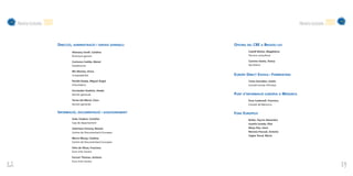 Memòria d’activitats   2007                                                                                      Memòria d’activitats   2007

                                   DIRECCIÓ, ADMINISTRACIÓ I SERVEIS GENERALS   OFICINA DEL CBE A BRUSSEL·LES
                                            Alemany Sorell, Catalina                    Castell Núñez, Magdalena
                                            Directora gerent                            Tècnica consultora

                                            Carmona Casilda, Manel                      Carreira Varela, Teresa
                                            Sotsdirector                                Secretària

                                            Mir Montes, Elvira
                                            Comptabilitat                       EUROPE DIRECT EIVISSA I FORMENTERA
                                            Perelló Rueda, Miguel Ángel                 Costa González, Josefa
                                            Informàtica                                 Consell Insular d’Eivissa

                                            Fernández Ondoño, Alodia
                                            Serveis generals                    PUNT D’INFORMACIÓ EUROPEA A MENORCA
                                            Torres del Moral, Clara                     Pons Carbonell, Francisca
                                            Serveis generals                            Consell de Menorca


                                   INFORMACIÓ, DOCUMENTACIÓ I ASSESSORAMENT     FONS EUROPEUS
                                            Soler Cladera, Cristòfol                    Butler, Tayrne Alexandra
                                            Cap de departament                          Gomila Sureda, Pilar
                                            Zaforteza Fortuny, Remeis                   Moya Pais, Irene
                                            Centre de Documentació Europea              Reinoso Pascual, Antonio
                                                                                        Yagüe Torcal, Marta
                                            Morro Morey, Catalina
                                            Centre de Documentació Europea

                                            Feliu de Oleza, Francisco
                                            Euro Info Centre

                                            Fornari Thomas, Antònia
                                            Euro Info Centre
82                                                                                                                                                  83
 