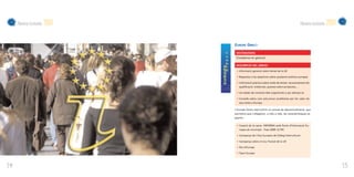 Memòria d’activitats   2007                                                               Memòria d’activitats   2007

                                   EUROPE DIRECT

                                    DESTINATARIS:
                                    Ciutadania en general

                                    DESCRIPCIÓ DEL SERVEI:
                                    • Informació general sobre temes de la UE

                                    • Respostes a les qüestions sobre qualsevol política europea

                                    • Informació pràctica sobre molts de temes: reconeixement de
                                      qualificació, instàncies, queixes sobre productes, ...

                                    • Les dades de contacte dels organismes a qui adreçar-se

                                    • Consells sobre com solucionar problemes per fer valer els
                                      seus drets a Europa

                                   L’Europe Direct està sofrint un procés de descentralització, que
                                   permetrà que s’afegeixin, a més a més, les característiques se-
                                   güents:


                                    • Creació de la xarxa INFORMA amb Punts d’Informació Eu-
                                      ropea als municipis - Fase 2008: 22 PIE

                                    • Campanya de l’Any Europeu de Diàleg Intercultural

                                    • Campanya sobre el nou Tractat de la UE

                                    • Dia d’Europa

                                    • Team Europe




14                                                                                                                           15
 