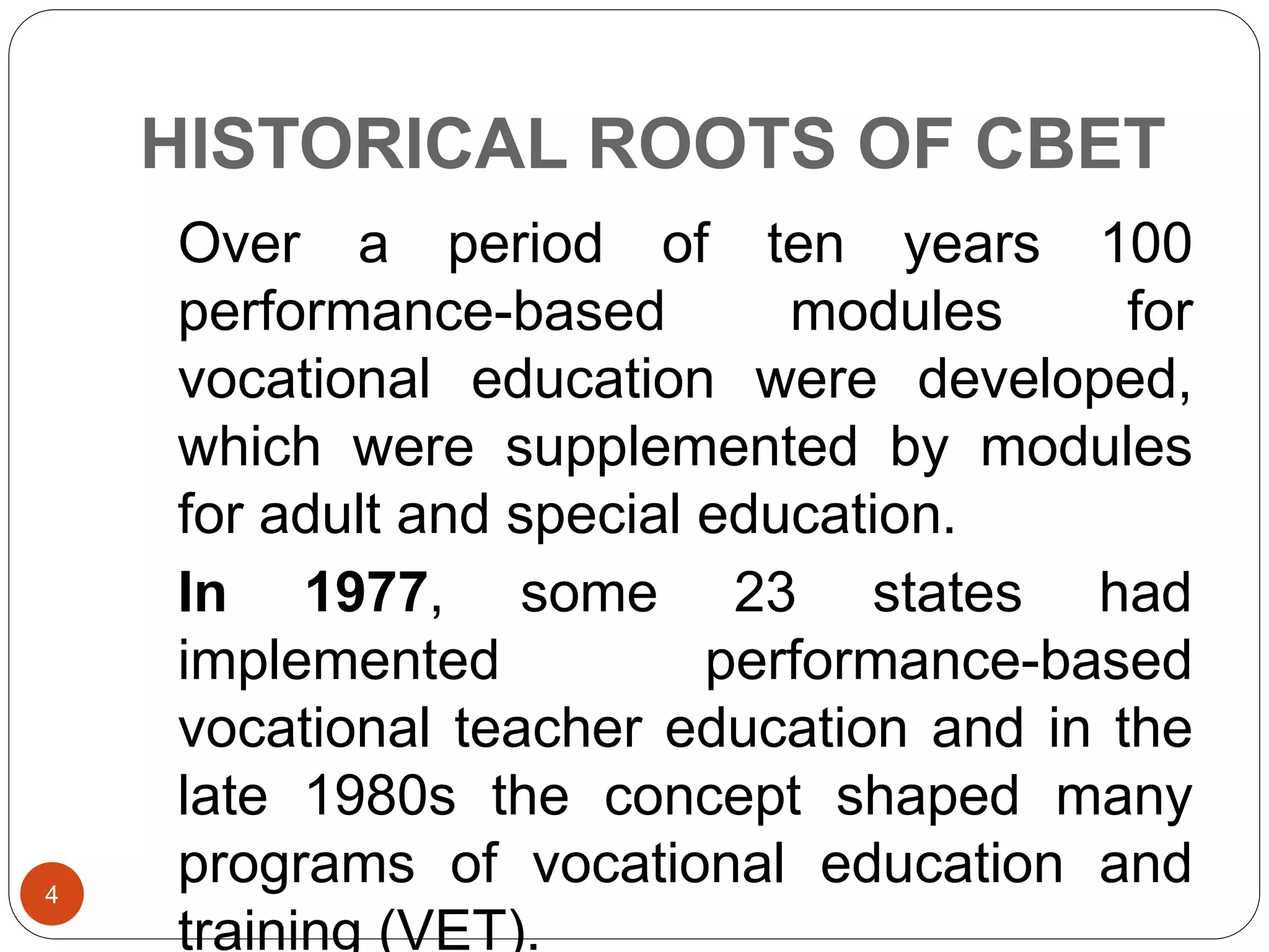 History of Cbet