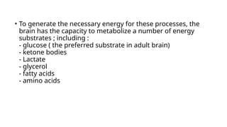Cerebral blood flow autoregulation and brain energy metabolism | PPTX