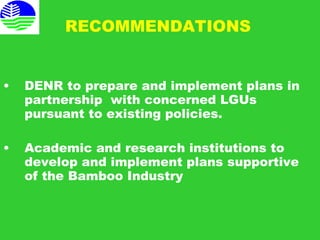 Cbfm and bamboo industry | PPT