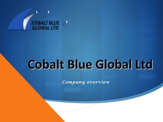 Cobalt Blue Global Ltd
      Company overview
 