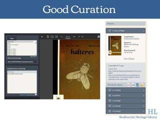 Good Curation
 