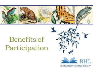 Benefits of
Participation
 