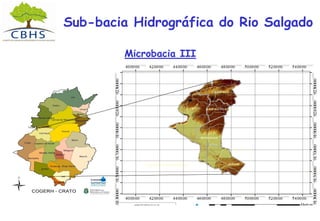 Sub-bacia Hidrográfica do Rio Salgado
Microbacia III
 