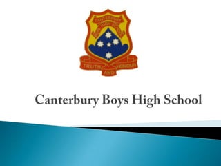 Canterbury Boys High School 