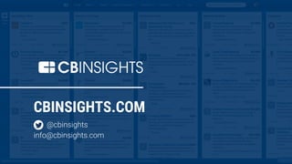 CBINSIGHTS.COM
@cbinsights
info@cbinsights.com
 