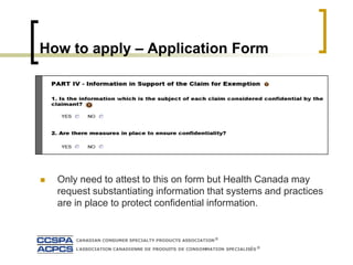 Confidential Business Information (CBI) on your Safety Data Sheet