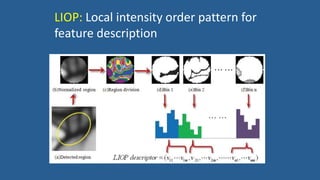 LIOP: Local intensity order pattern for
feature description
 