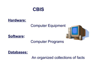 Computer based Information System in businessm | PPT
