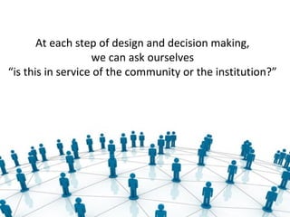 OPERATIONALIZING
CONNECTEDNESS
 