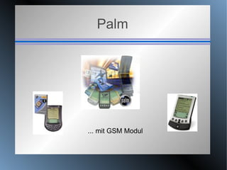 Palm ... mit GSM Modul 