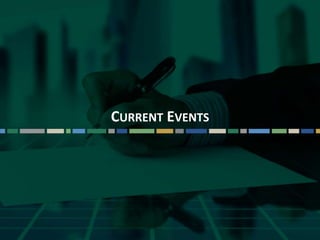 10Questions? Email cbizmhmwebinars@cbiz.com
CURRENT EVENTS
 