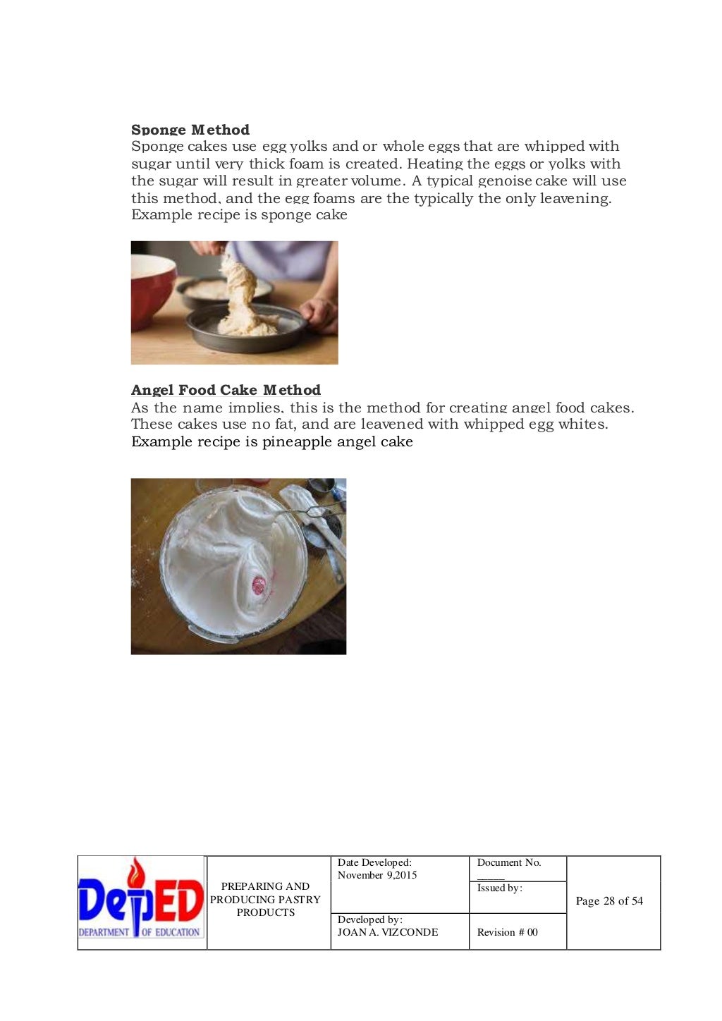 LEARNING MODULE in Bread and Pastry ProductionUC2 Prepare and Produc…