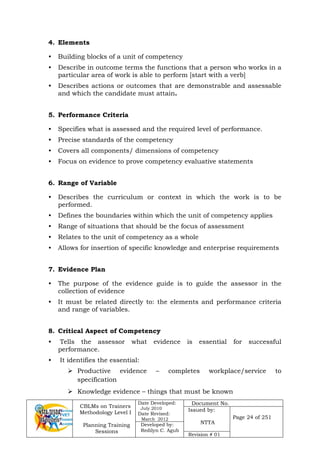 Cblm for plan | PDF
