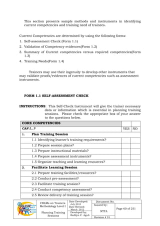 Cblm for plan | PDF