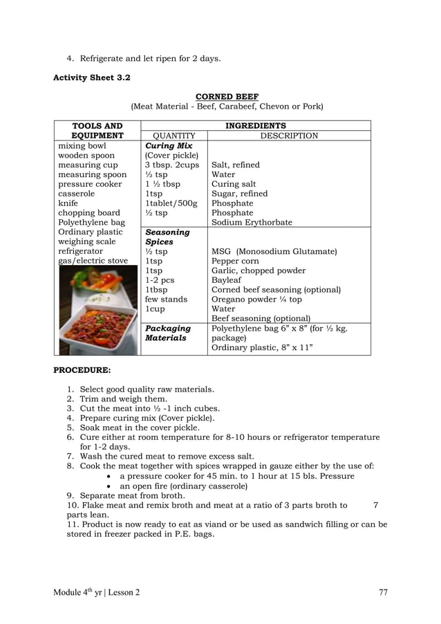 Cblm lg gr. 10 tle commercial cooking (cookery) PDF