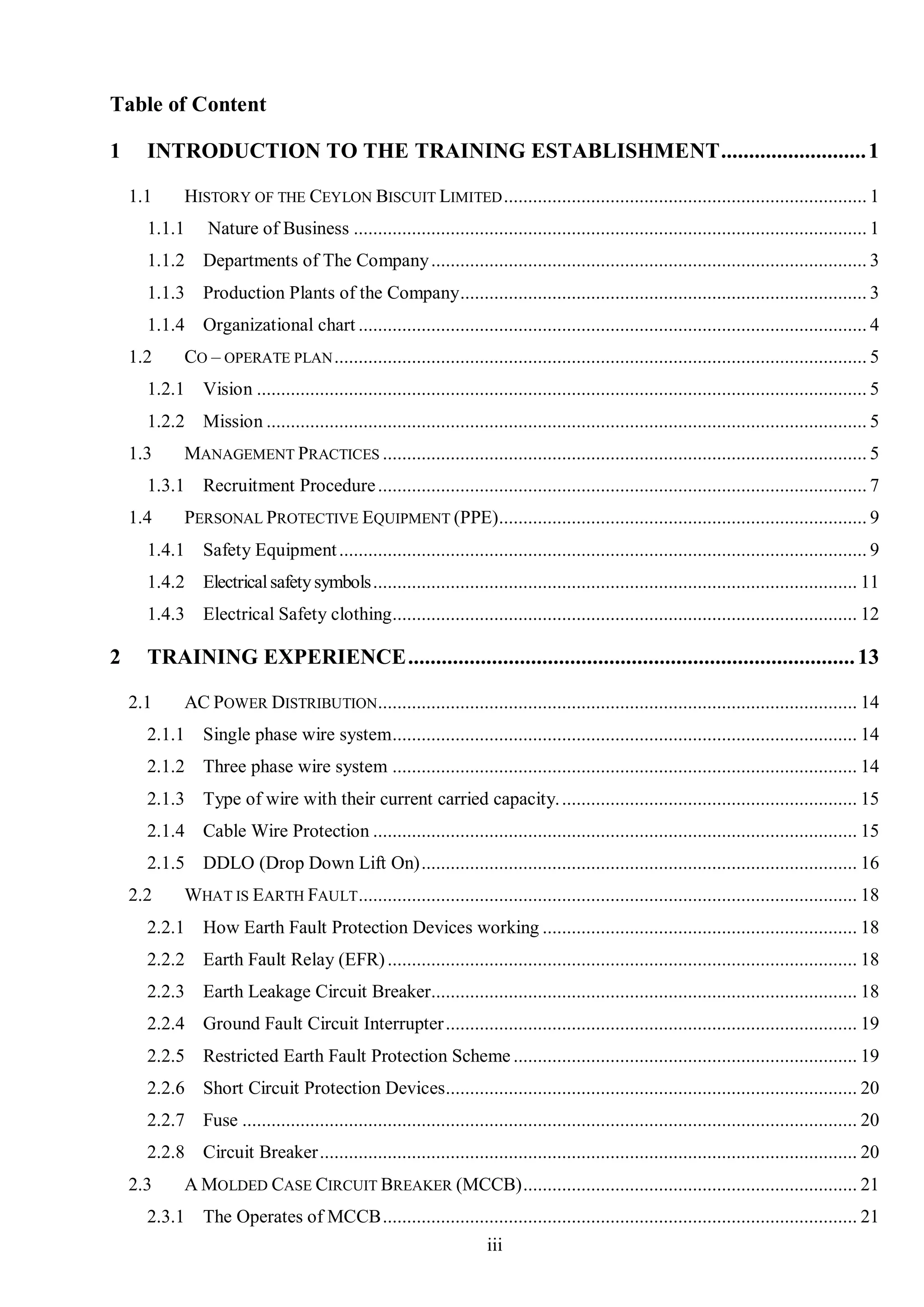 National Apprentice & Industrial Training Authority Report on ...