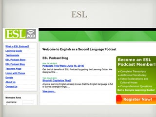 ESL
 