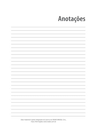 Anotações




Este material é parte integrante do acervo do IESDE BRASIL S.A.,
               mais informações www.iesde.com.br
 