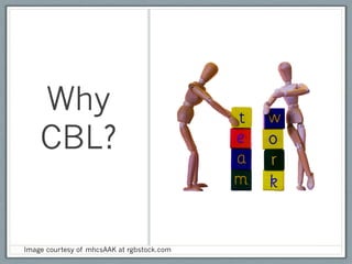 Why
    CBL?


Image courtesy of mhcsAAK at rgbstock.com
 