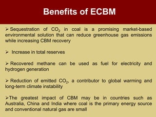 COAL BED METHANE & CO2 SEQUESTRATION | PPTX