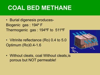 COAL BED METHANE & CO2 SEQUESTRATION | PPTX