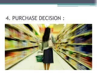 4. PURCHASE DECISION : 
 