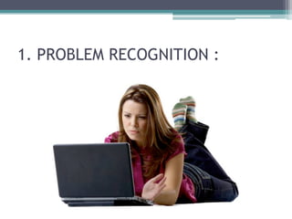 1. PROBLEM RECOGNITION : 
 