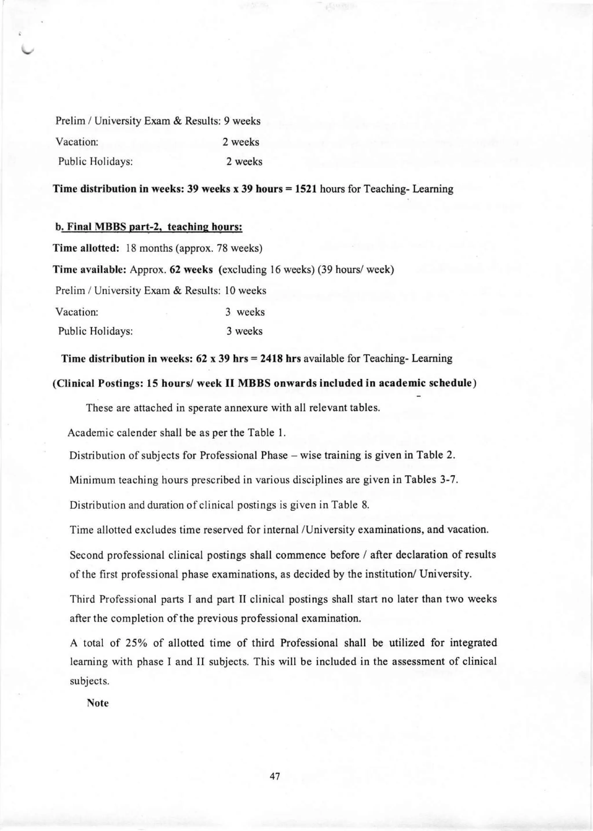 Competency Based Medical Education Curriculum (CBME) Regulations,2023 ...