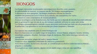 descripción de control biologico de plagas | PPTX