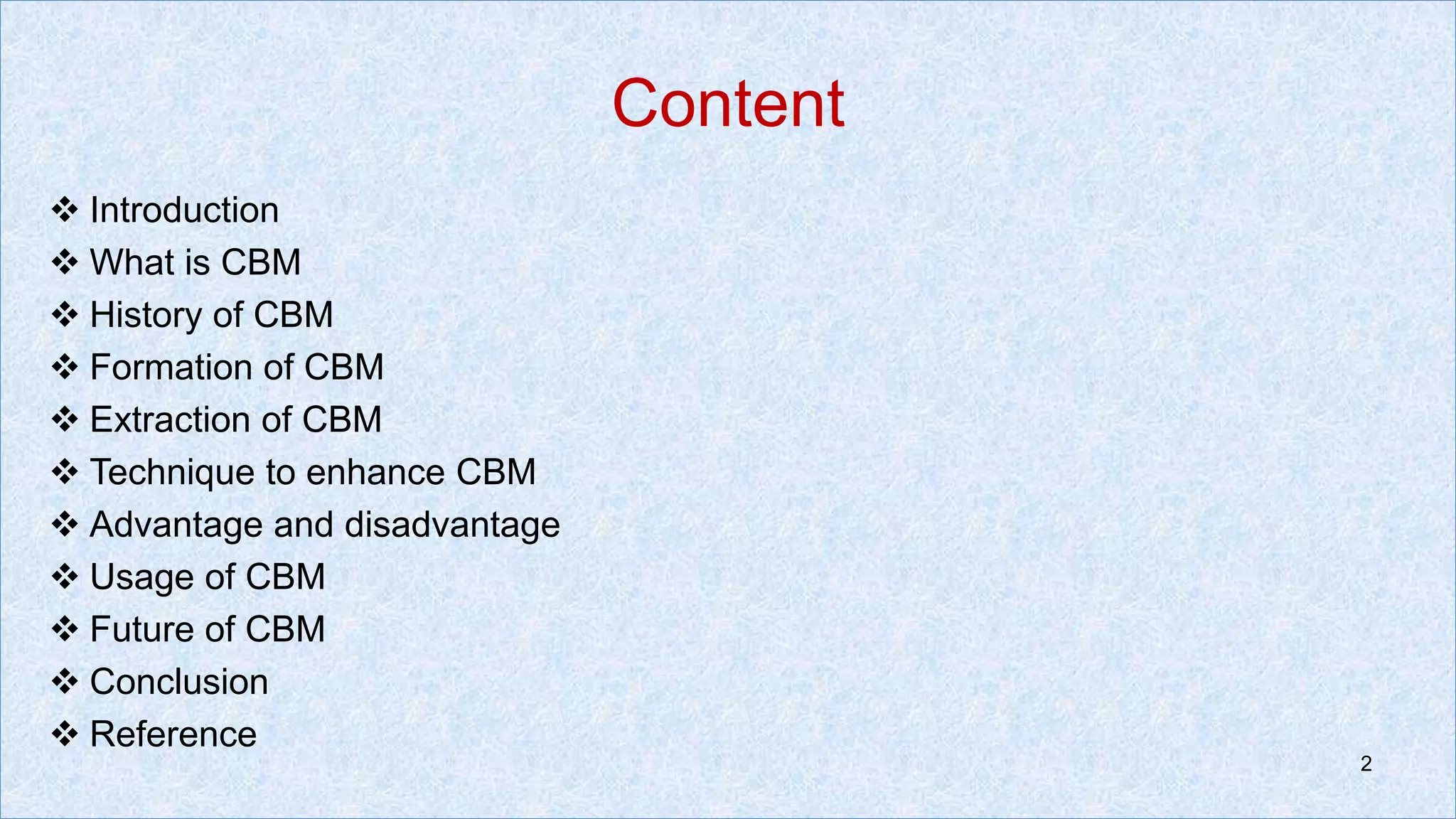 Cbm presentation 186 | PPTX