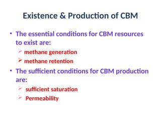 Coal Bed Methane Reservoir Engineering presentation | PPT