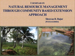 community based natural resource management | PPTX