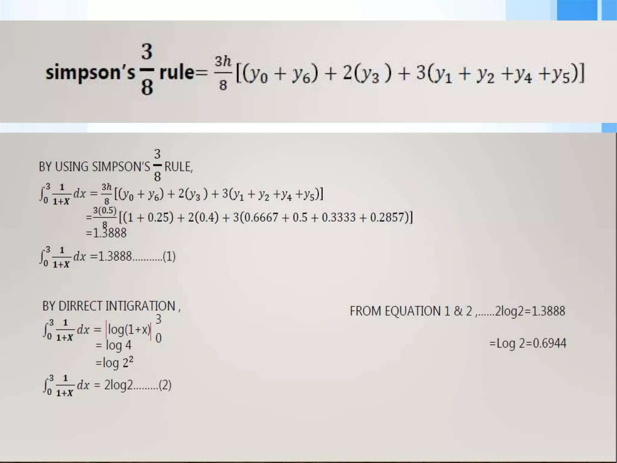 simpion's 3/8 rule | PPTX