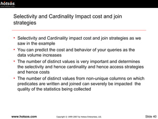 Cost Based Optimizer - Part 1 of 2 | PPT