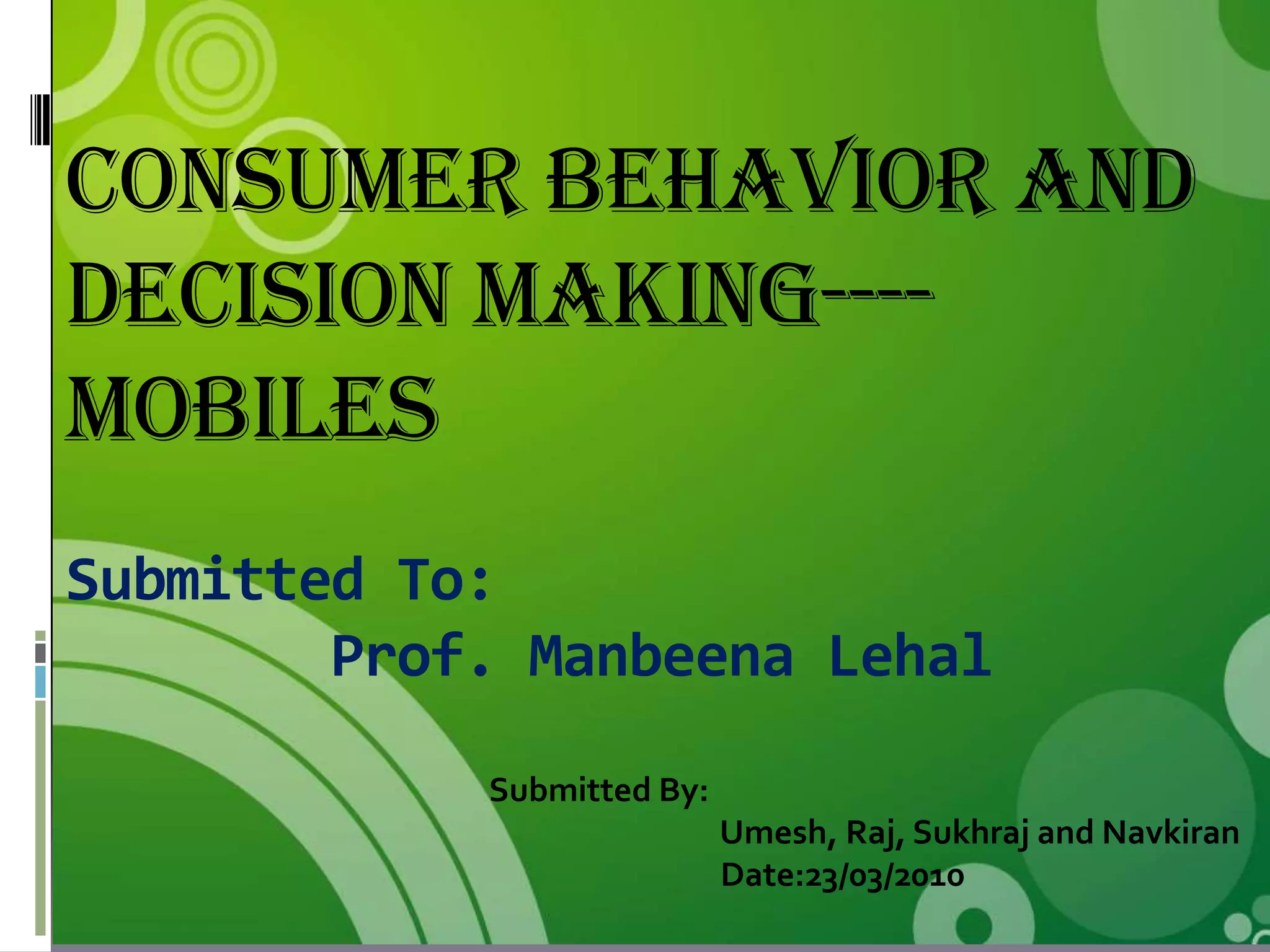 Cb on mobiles | PPTX