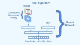 Convolutional Neural Net
Computationally Expensive
Data hungry
Leverage pre-trained
convolutional part
(Transfer learning)...
