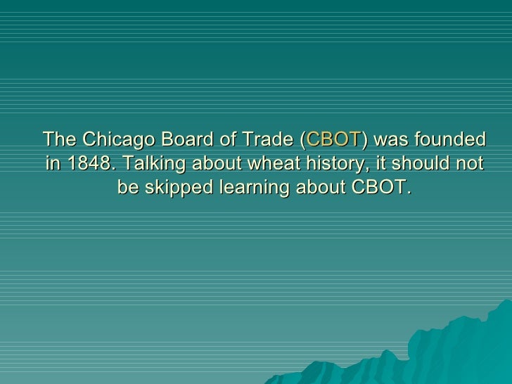 The chicago board of trade handbook of futures and options