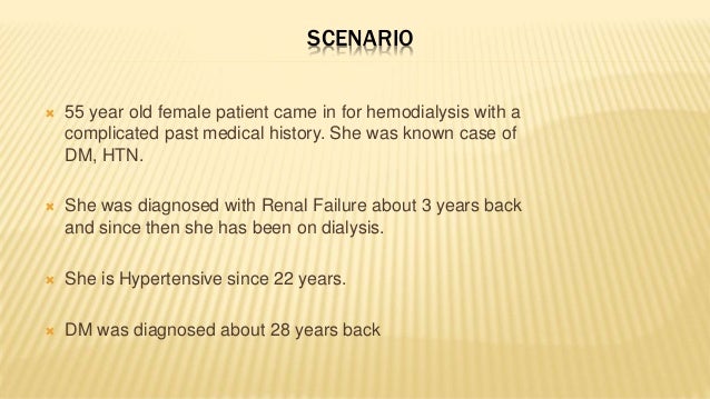 Acute renal failure case study picture