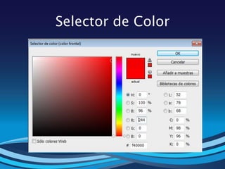 Selector de Color
 