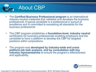 CBP Presentation | PPTX