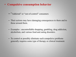 Consumer Control Example personality & consumer behavior | PPTX
