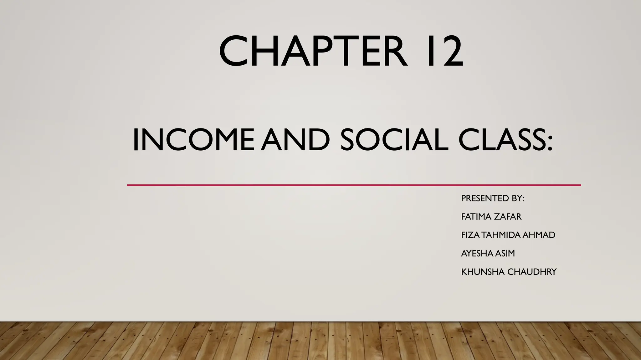 Consumer behavior : Income & social class | PPTX
