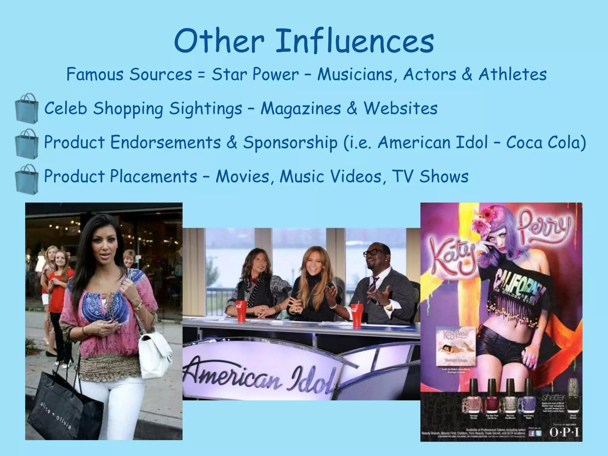 Magazines (Lucky, Marie Claire, etc.)