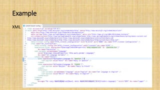 Example
XML
 