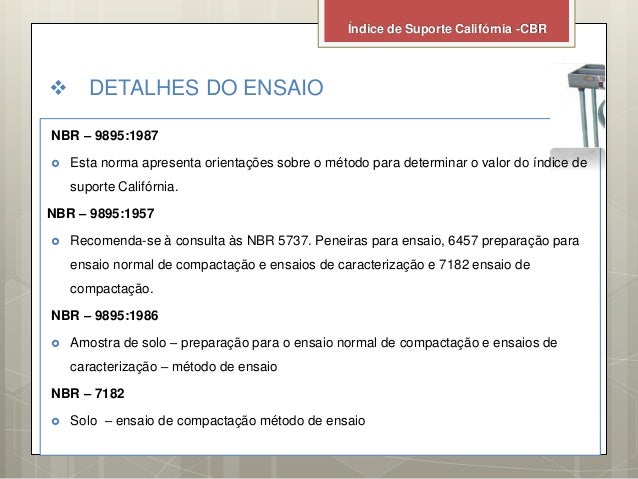Cbr ensaio
